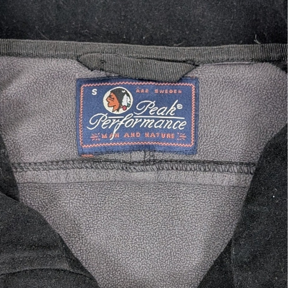 Peak Performance Softshell Jacket Mens Small Blac… - image 4